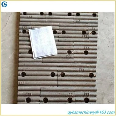 High Chromium Cast Iron Mete Rezistan Liner Komisyon Konsèy
